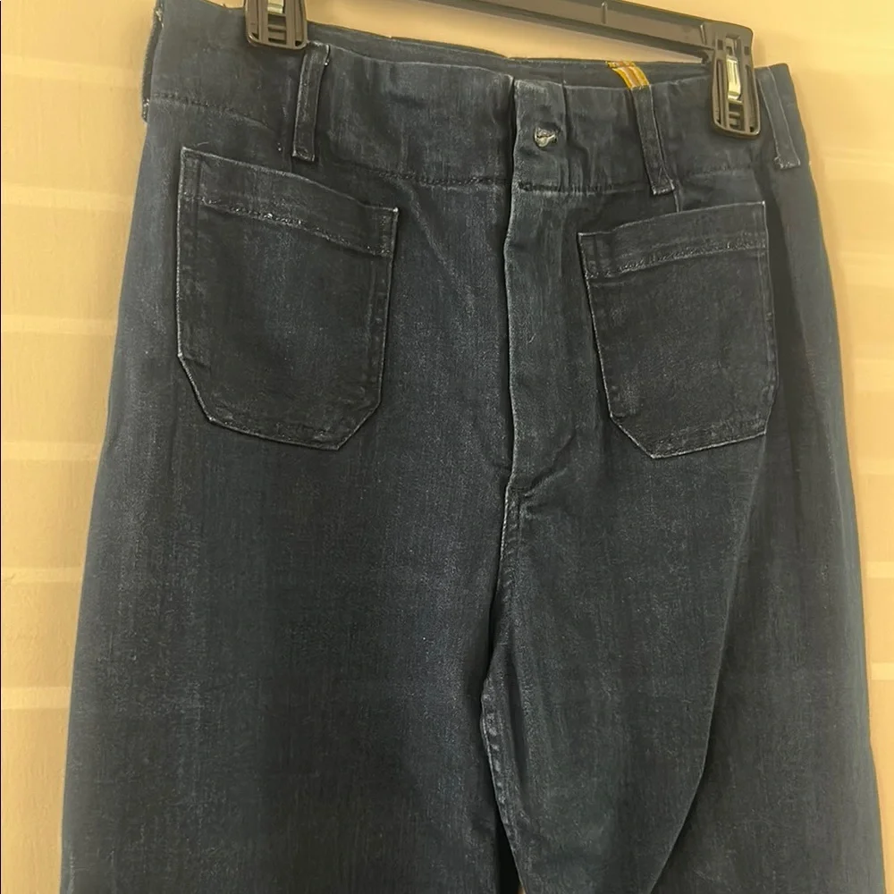 Anthropologie Dark Blue Women Jeans - Picture 2 of 7
